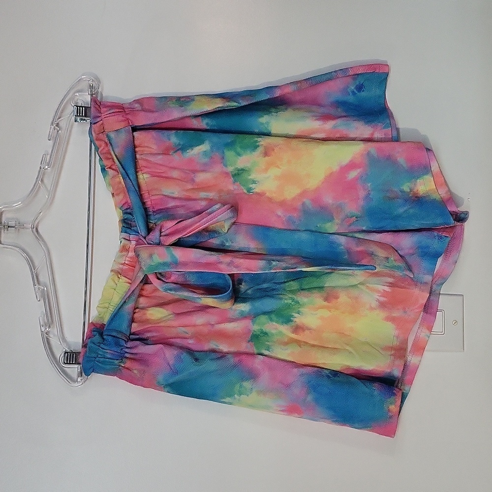 Multi-Color Tie Dye Shorts